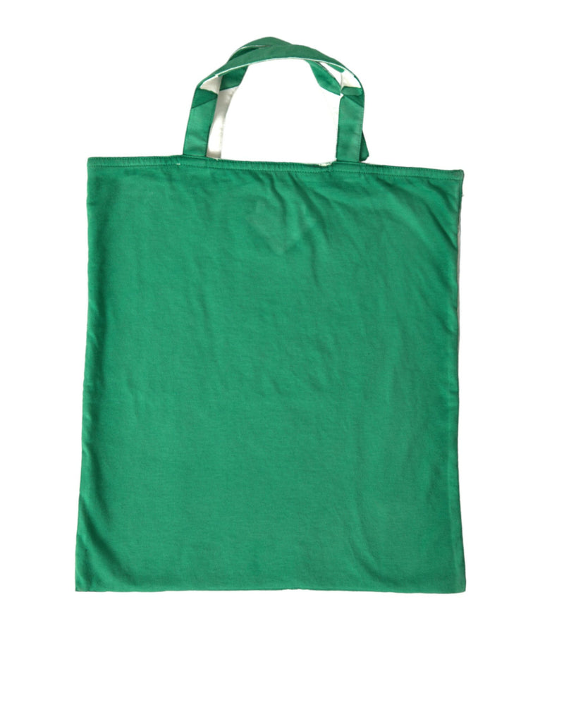 Bolso elegante de tela verde