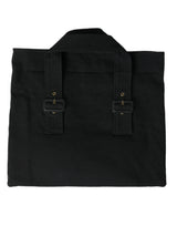 Chic Black Denim Tote per l'eleganza quotidiana