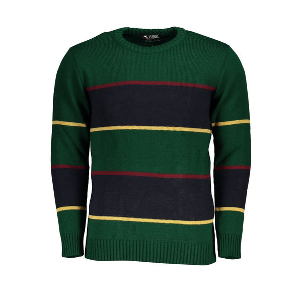 Maglione in tessuto verde