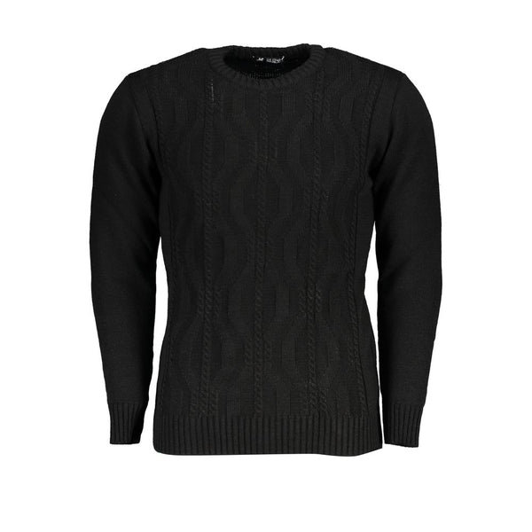 Black Fabric Sweater