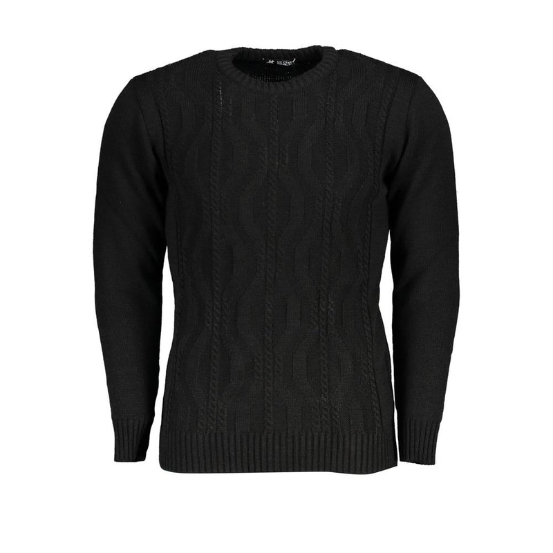 Maglione in tessuto nero