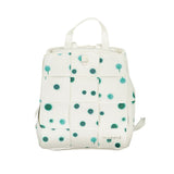 Mochila de polietileno blanco