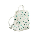 Mochila de polietileno blanco