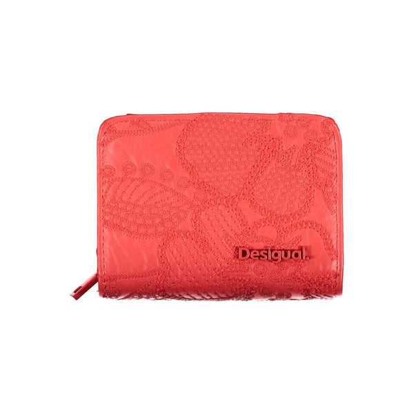 Rotes Polyethylen -Brieftasche