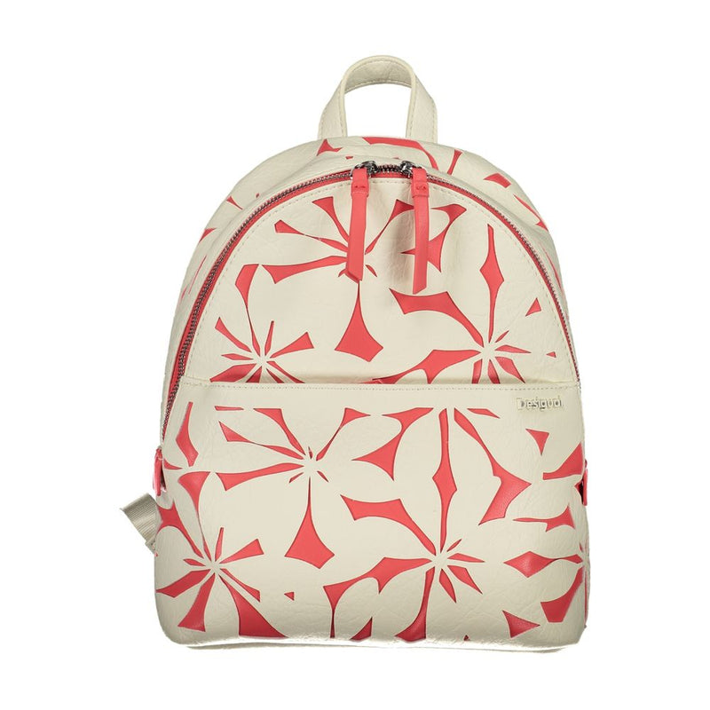 White Polyethylene Backpack