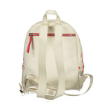 Mochila de polietileno blanco