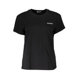 Black Cotton Tops & T-Shirt