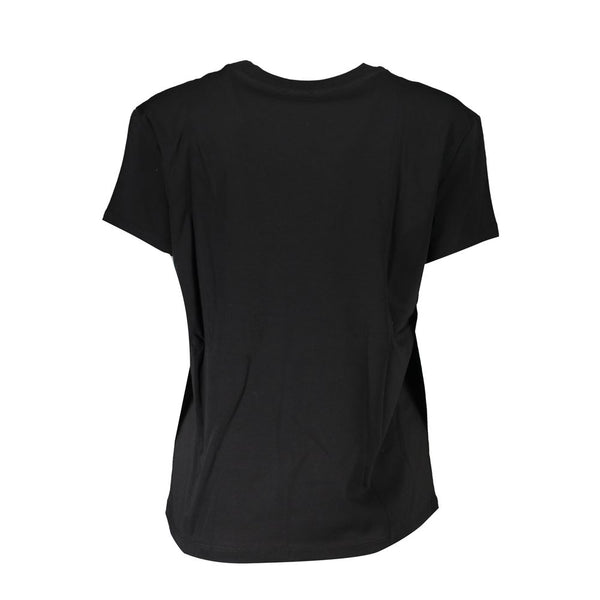 Schwarze Baumwolltops & T-Shirt