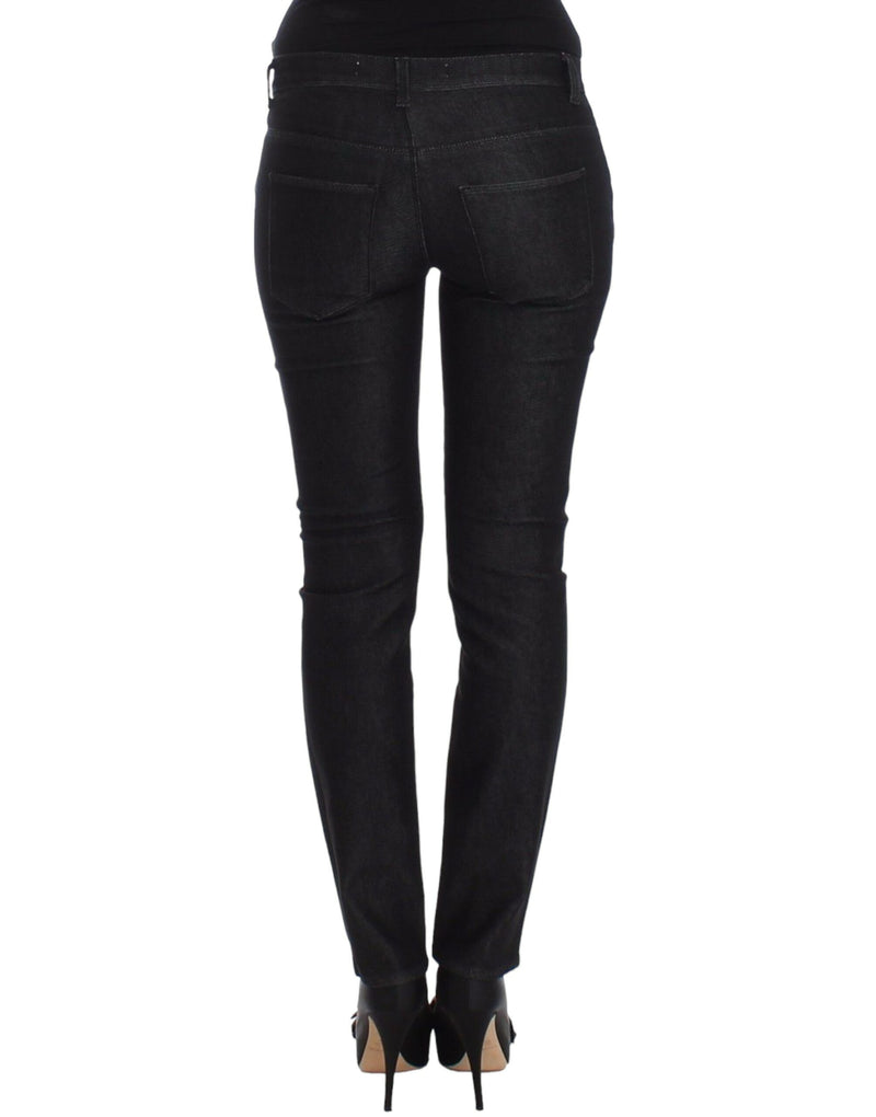 Jean skinny noir chic - élégant et ajustement slim