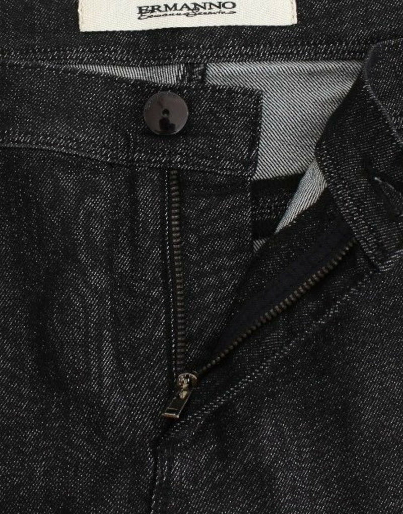 Jean skinny noir chic - élégant et ajustement slim