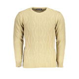 Pull en tissu beige