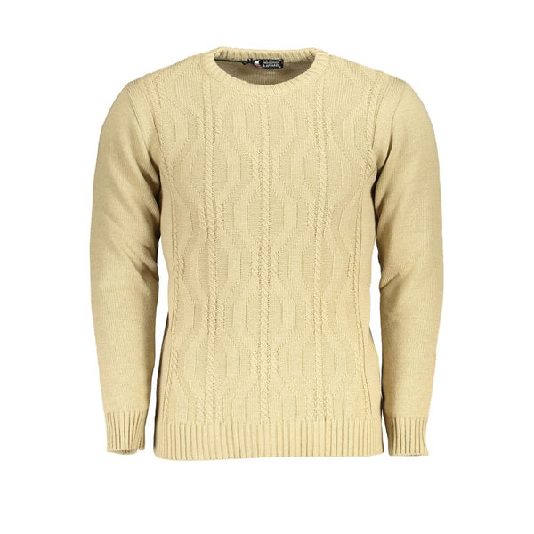 Pull en tissu beige