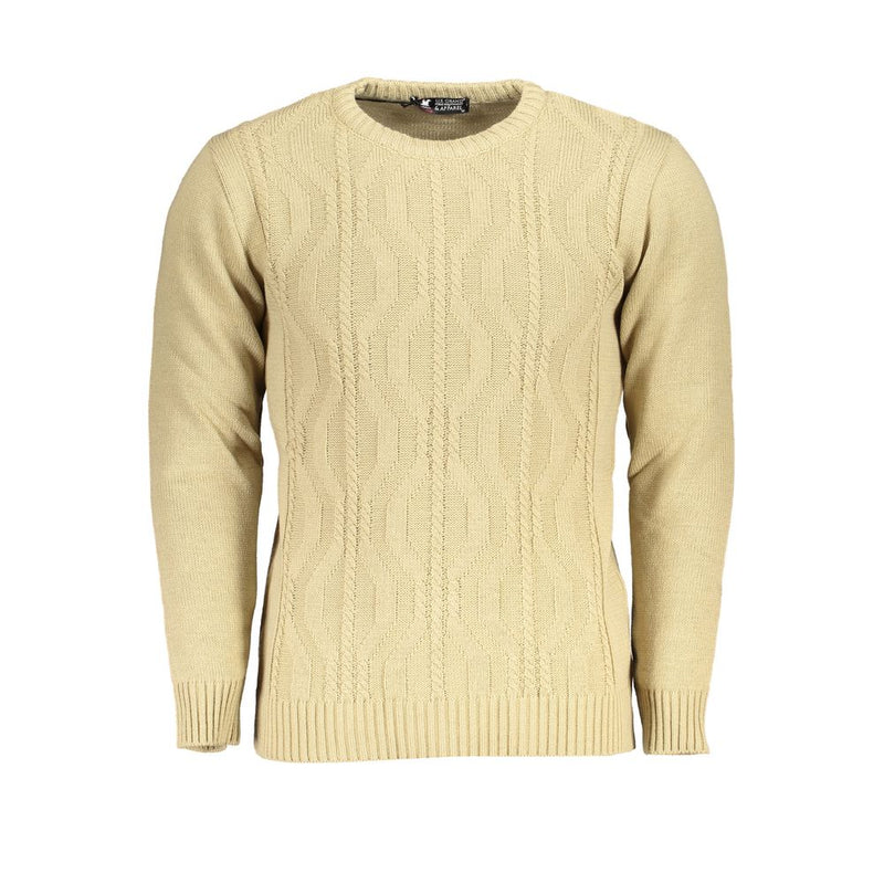 Pull en tissu beige