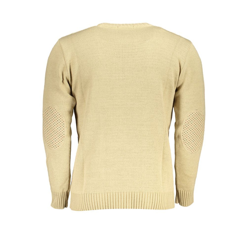 Pull en tissu beige