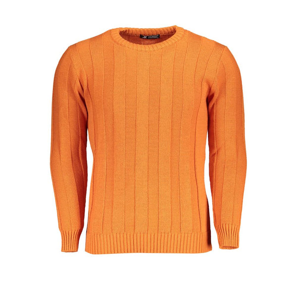 Maglione in tessuto arancione