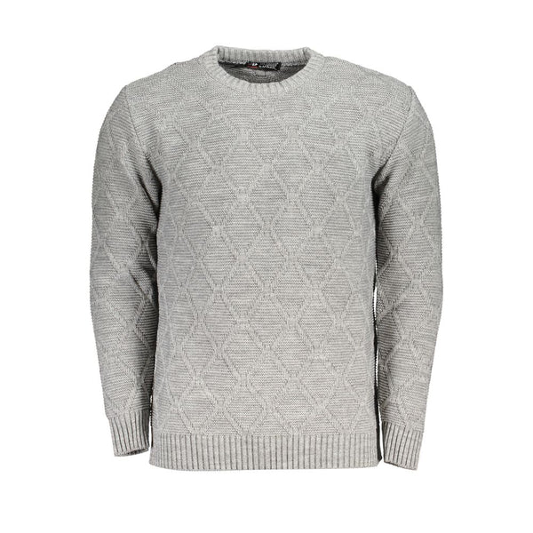 Pull en tissu gris