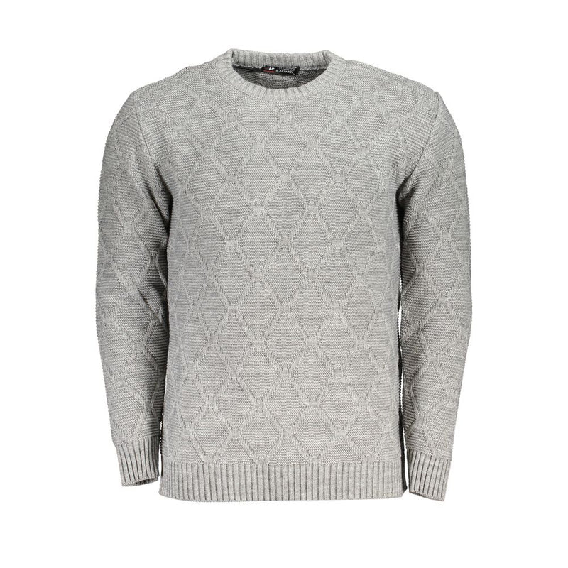 Gray Fabric Sweater