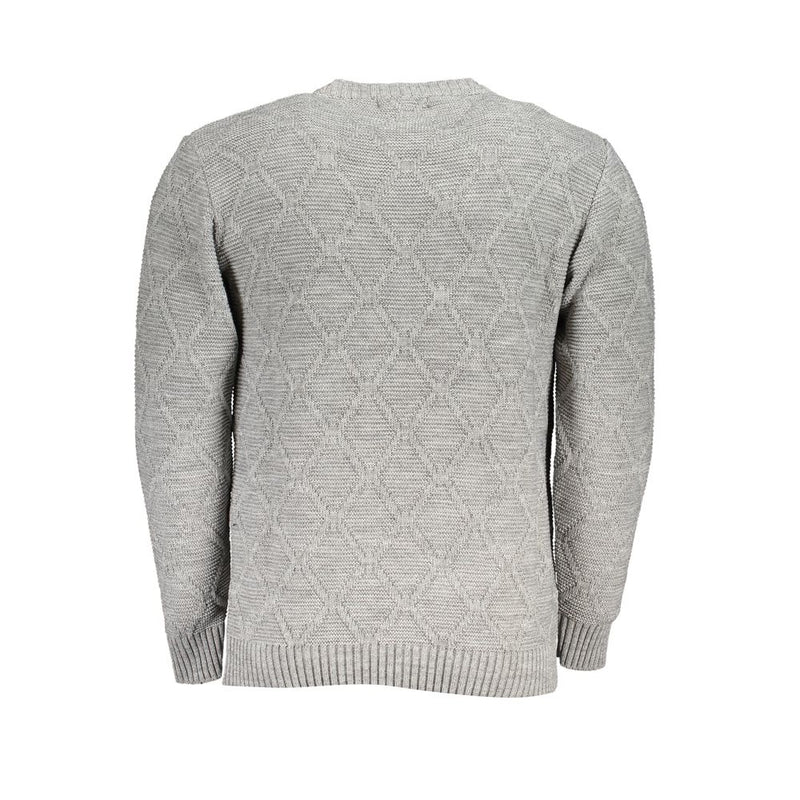 Gray Fabric Sweater