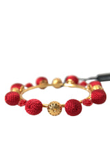 Bracciale rosato Sicilia Natale Ottone Red Rossway Sicilia