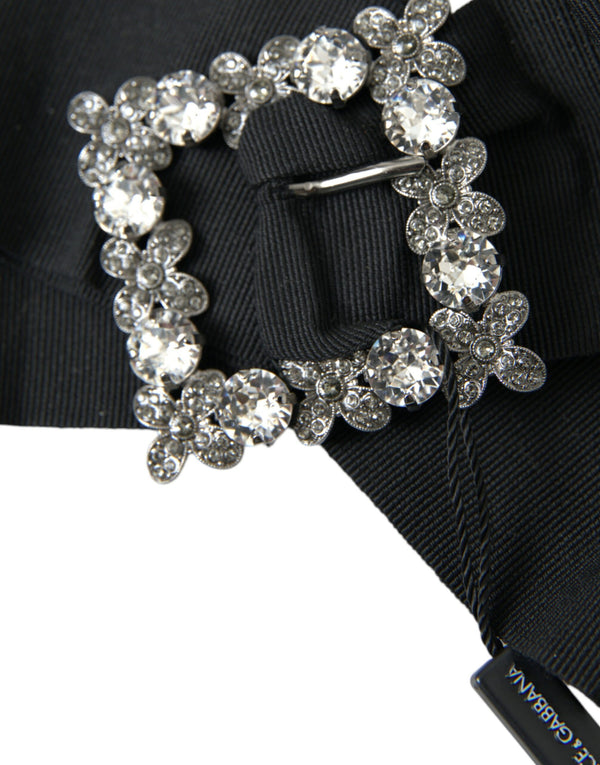 Black Swarovski Crystal Embelli Clip Clip