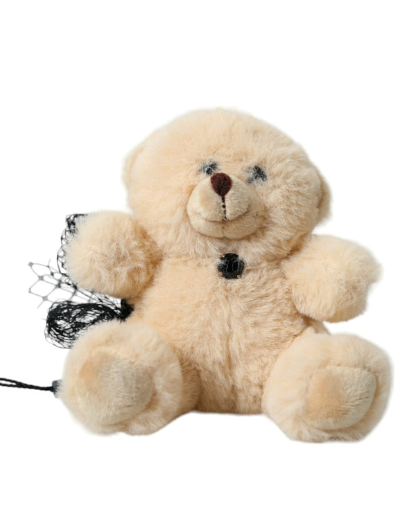 Beige Teddy Bear Mesh Net Band Ban