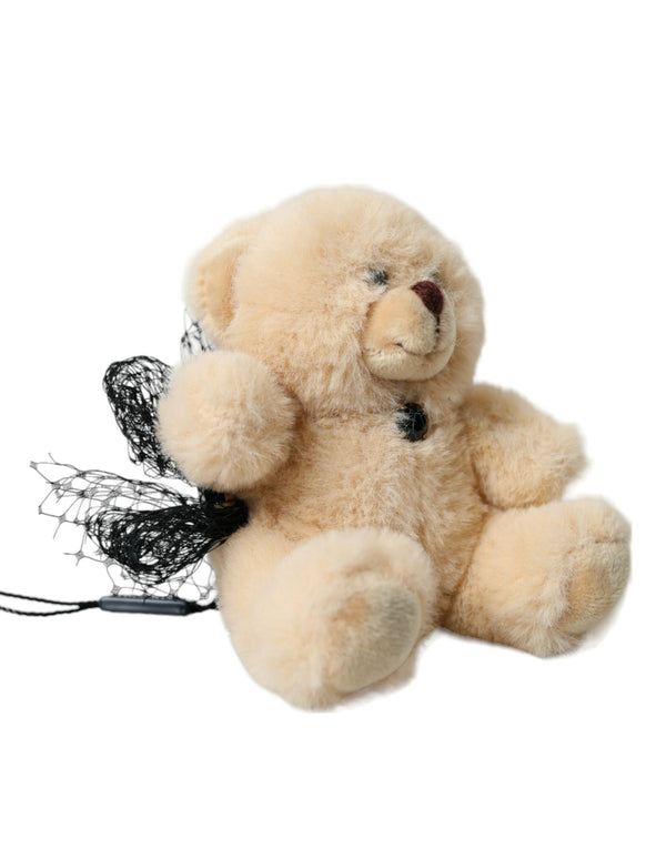 Beige Teddy Bear Mesh Net Band Ban