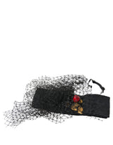 Black Strawberry Sicily Crystal Mesh Net Bandband Bandband