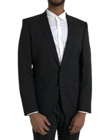 Black Martini Slim Fit Jacket Blazer