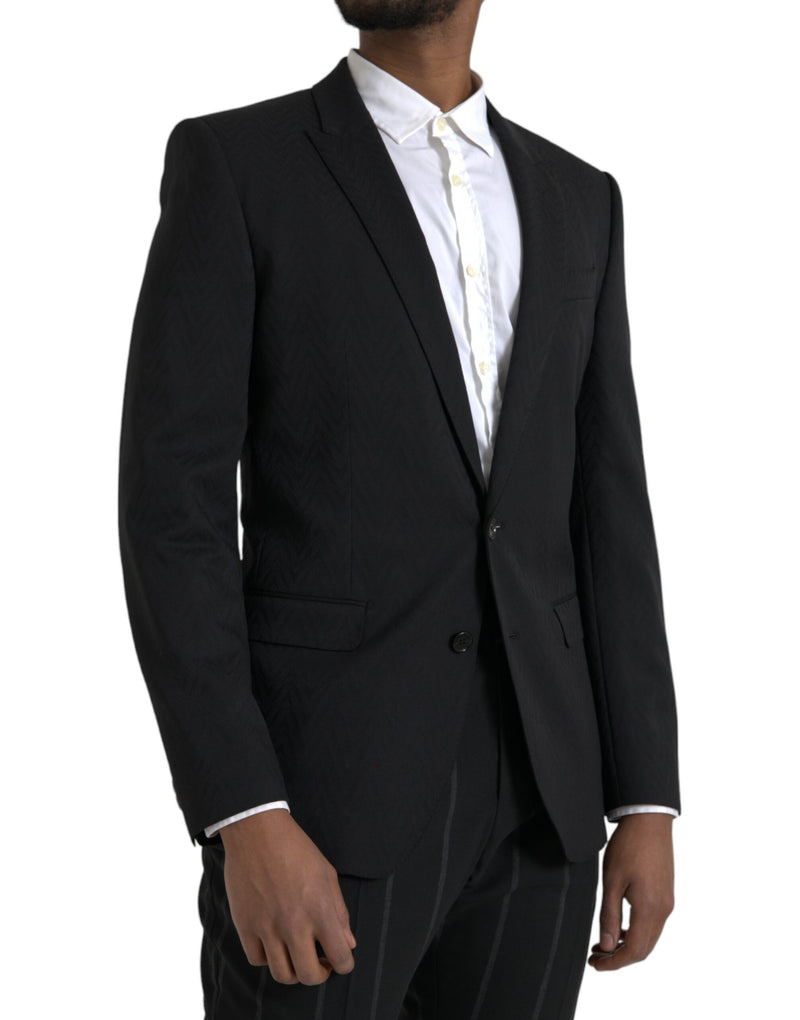 Black Martini Slim Fit Jacket παλτό