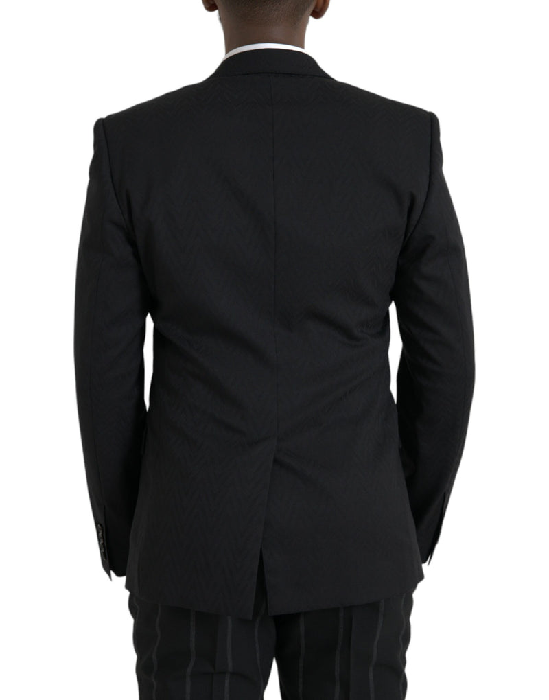 Black Martini Slim Fit Jacket Coat Blazer