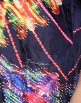 Camicia casual luminarie multicolore