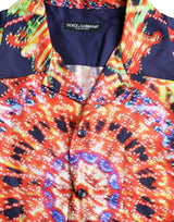 Multicolor Luminarie Silk Casual Shirt