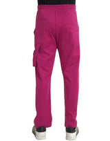 Pantaloni per pantaloni per pareti da jogger di cotone cargo rosa