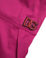 Pantaloni per pantaloni per pareti da jogger di cotone cargo rosa