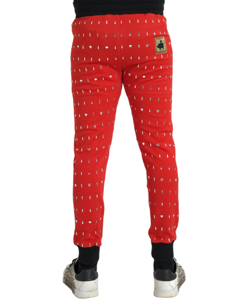 Año rojo del cerdo joggador pantalones de chándal