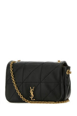 Black nappa Leather Mini Jamie Sac à bandoulière