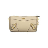 Beige Polyethylenhandtasche