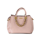 Pink Polyethylene Handbag