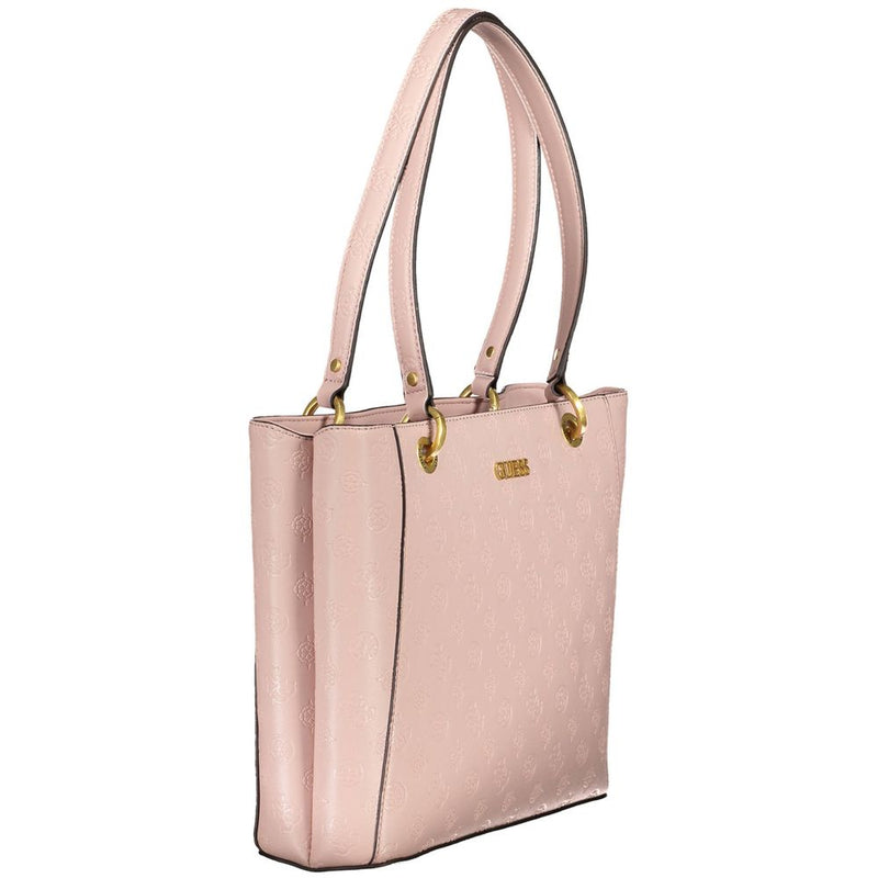 Borsa in polietilene rosa