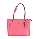 Pink Polyethylene Handbag