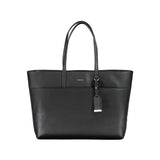 Black Polyester Handbag