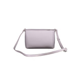 Purple Polyester Handbag