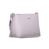 Purple Polyester Handbag