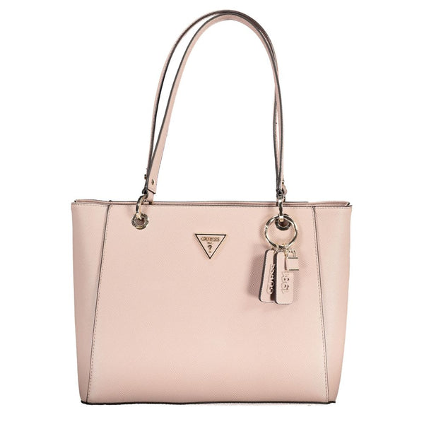 Pink Polyethylenhandtasche