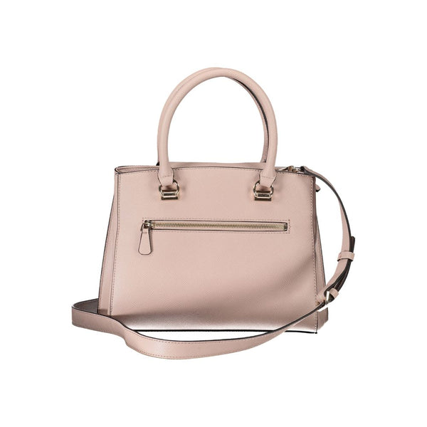 Pink Polyethylenhandtasche