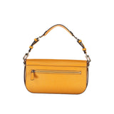 Orangefarbene Polyethylenhandtasche