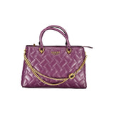 Purple Polyethylene Handbag