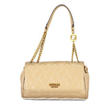 Bolso de polietileno beige