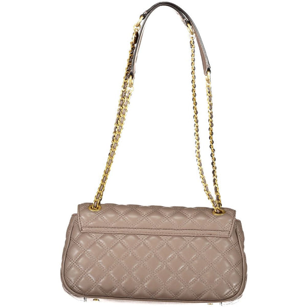 Beige Polyethylenhandtasche