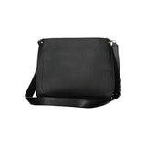 Schwarze Polyethylenhandtasche